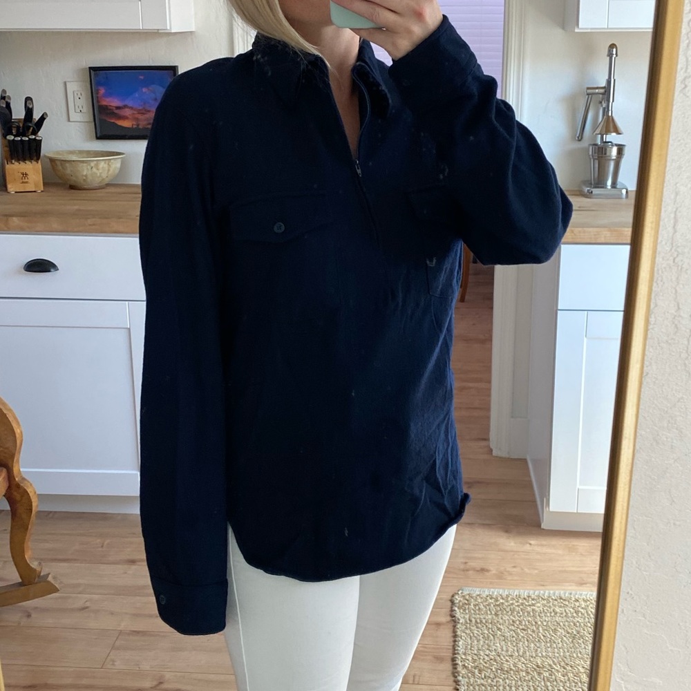 Pendleton Half Zip Sweater - image 1